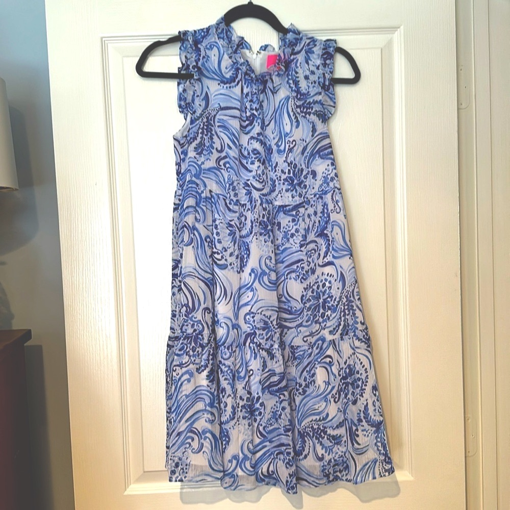 Lilly Pulitzer Tiered Mini Dress Ruffle